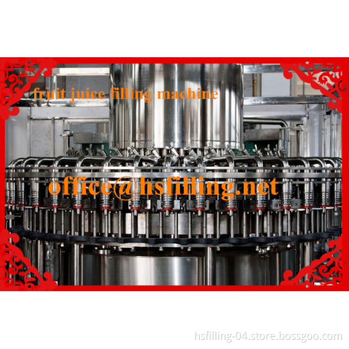 Hot Juice Nectar Filler (3 in 1, washing/filling/capping mono block)
